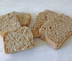Pan integral con trigo sarraceno y harina de maíz amarillo. Ornela Recetas.