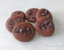 Galletitas sin gluten con pasta de maní y chocolate