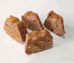 Torta de Manzana invertida sin gluten. Ornela Recetas