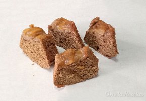 Torta de Manzana invertida sin gluten