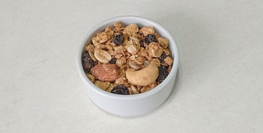 Granola con miel y pasta de maní. Ornela Recetas