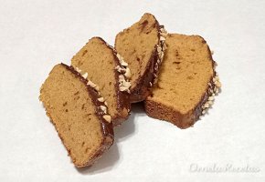 Budín de Naranja y Chocolate