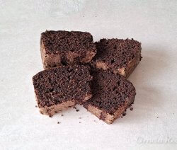 Bizcochuelo integral de Cacao. Ornela Recetas