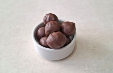 Bocaditos de pasas de uva y chocolate. Ornela Recetas