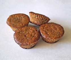 Muffins de Banana con Harina de Almendras. Ornela Recetas