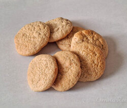 Galletitas de Maní y Harina de Almendras. Ornela Recetas