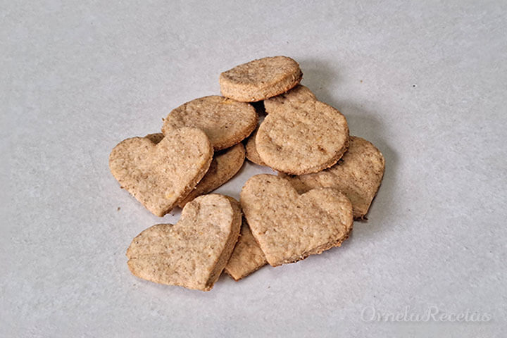 Galletitas integrales de Naranja