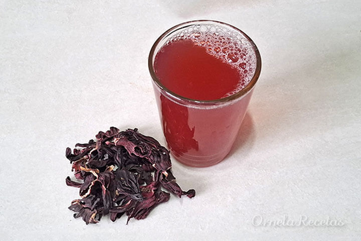 Jugo de Hibiscus (Flor de Jamaica)