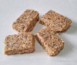 Barritas proteicas naturales. Ornela Recetas