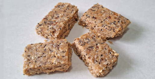 Barritas proteicas naturales. Ornela Recetas