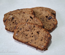 Budín integral de Banana, nueces y chocolate. Ornela Recetas