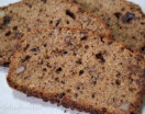 Budín integral de banana, nueces y chocolate