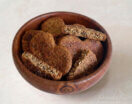Galletitas de Algarroba veganas sin gluten