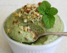 Helado vegano de Menta