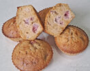 Muffins de Frutilla con Harina de Almendras