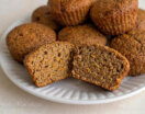 Muffins integrales de Naranja