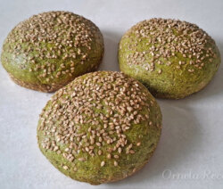 Pan integral de Espinaca. Ornela Recetas