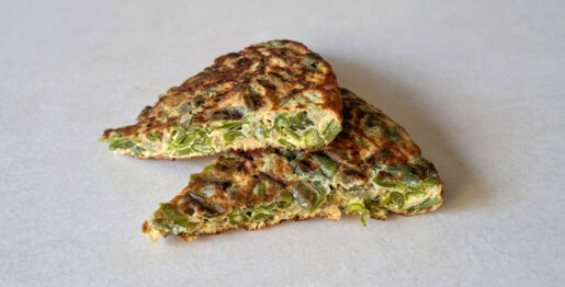 Tortilla de Chauchas. Ornela Recetas
